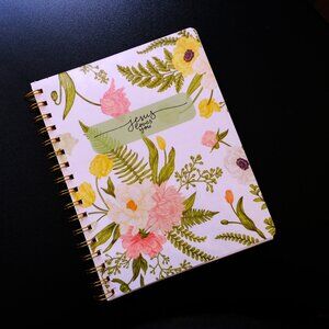 Handmade Beautiful Church Notes Spiral Bound Notebook, scripture, gift, pray